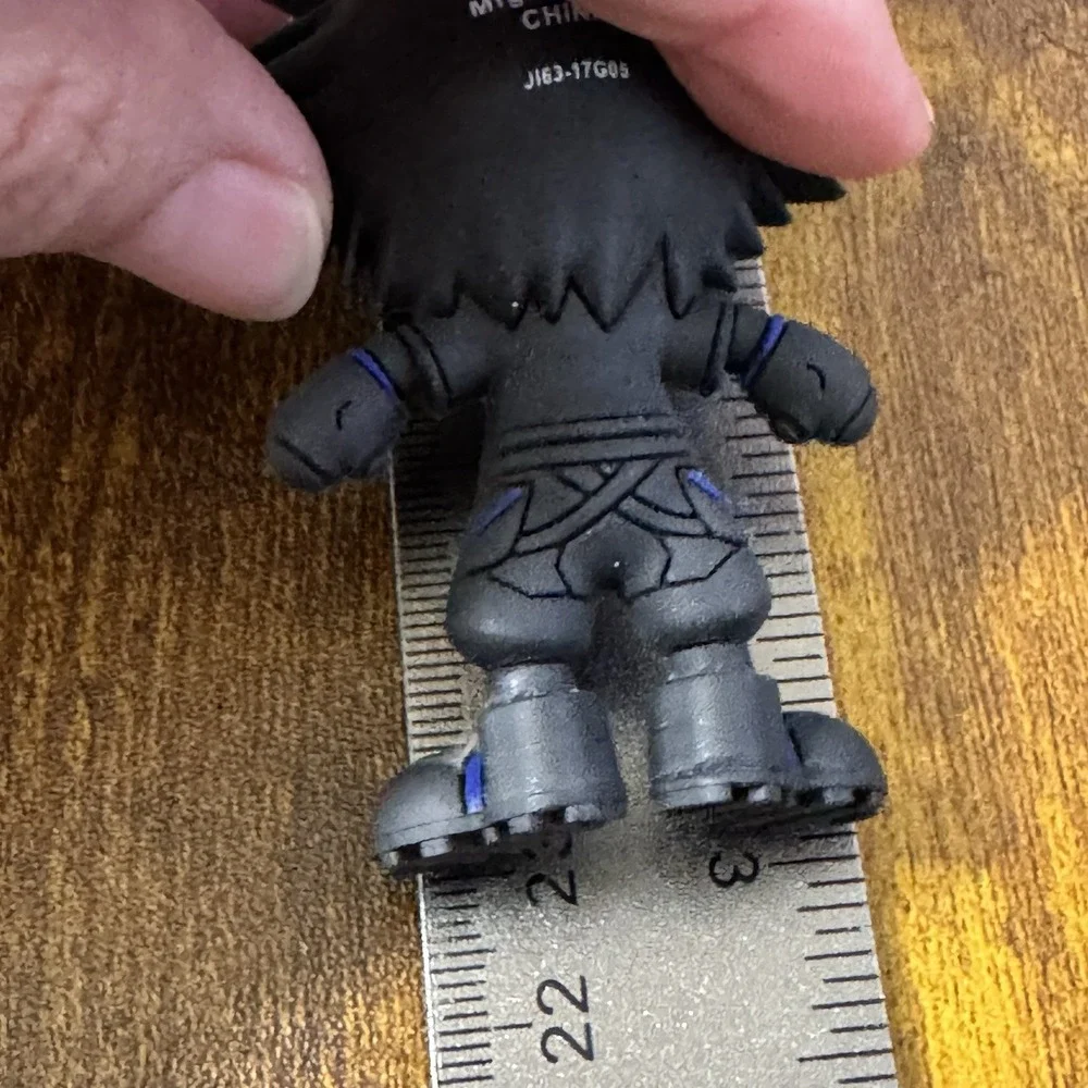 Disney Kingdom Hearts Shadow Keychain Figure Black Rubber MII China